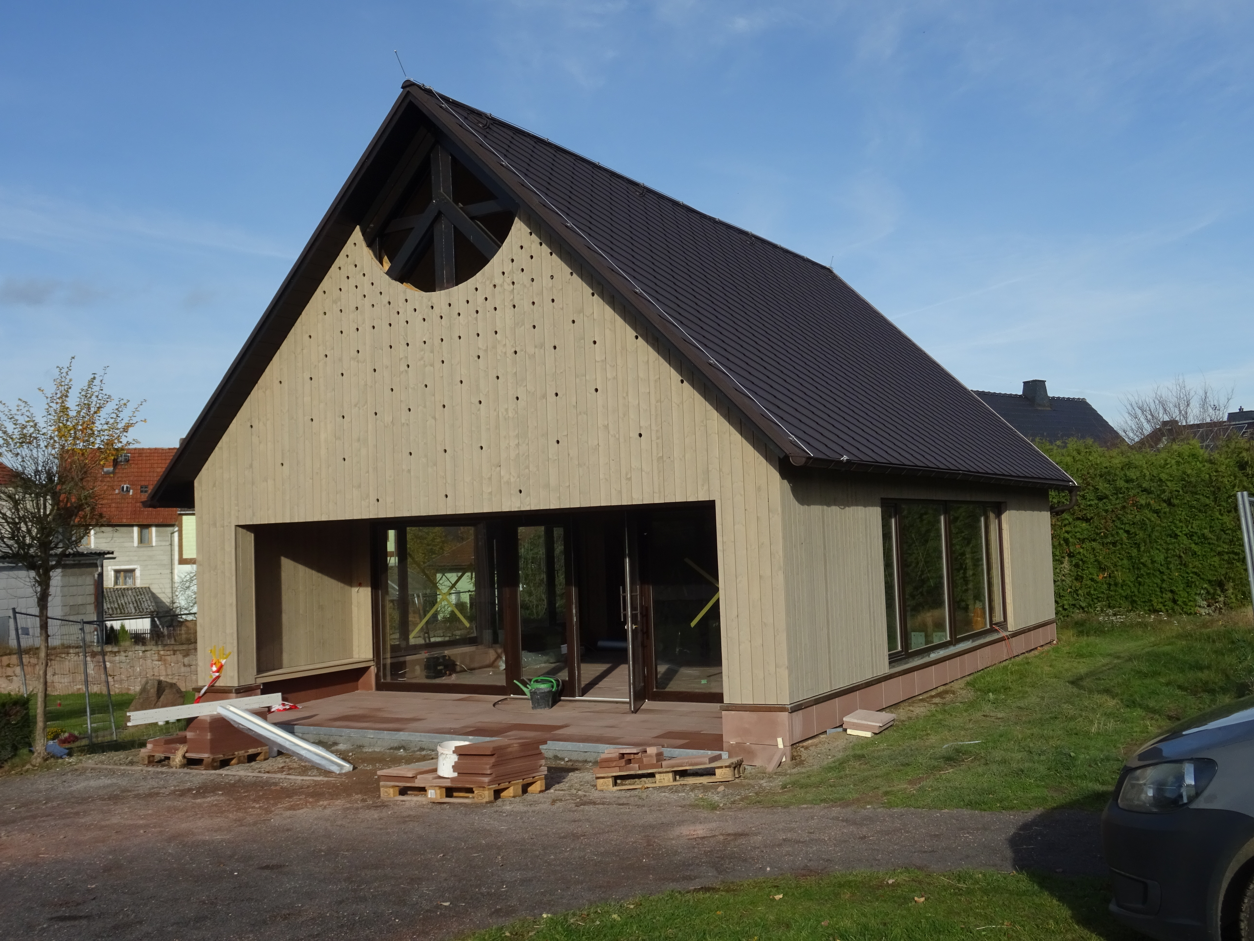 Eröffnung Trauerhalle